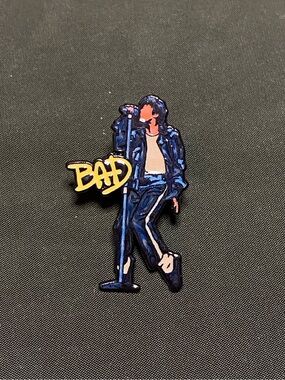 Michael Jackson Dance Move Image Enamel Pin or Magnet - Choose One - NWOT